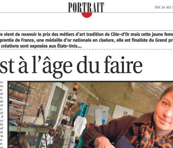 Portrait « Elle est à l’âge du faire », in Le Journal du Palais »,n°4421 nov. 2014